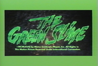 The Gratuitous B-Movie Column: The Green Slime